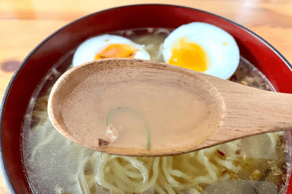 家で作る塩らーめん