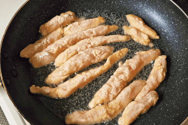 カリカリささみスティック・揚げ焼き