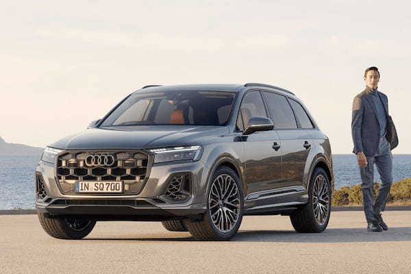 アウディ　3列シート7人乗りQ7、 SQ7の改良モデルを発売