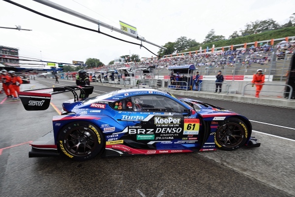 スーパーGT 第6戦 SUGO300kmレース SUBARU BRZ GT300 消化不良気味の4位フィニッシュ
