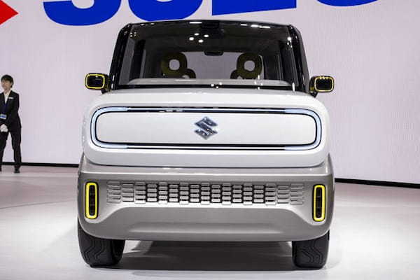 スズキがEV時代のワゴンRを示唆する「eWX」をジャパンモビリティショー2023で初披露
