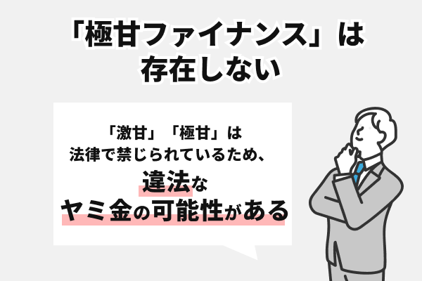 極甘審査ファイナンスは危険