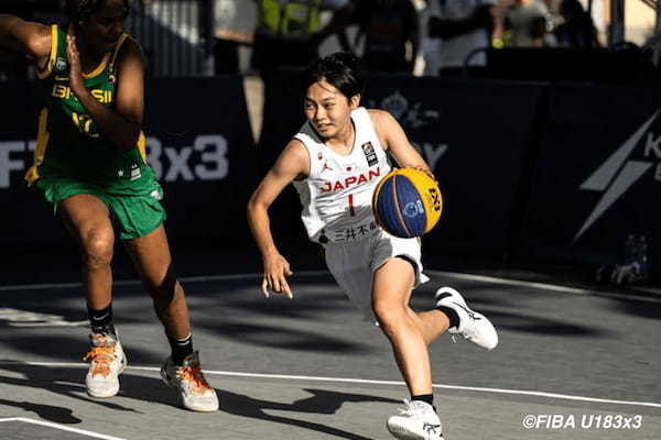 【U18 3×3WC】女子日本代表はブラジル、チリを破り4連勝 予選グループを1位通過で準々決勝進出ドイツと対戦