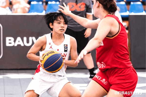 【U18 3×3WC】FIBA U18女子日本代表はドイツに12-14で悔しい準々決勝敗退