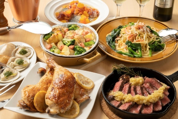 春の新メニュー登場!BBQを超越するひと手間加えた“コース料理”メニューを4月1日より提供スタート【キラナガーデン豊洲】