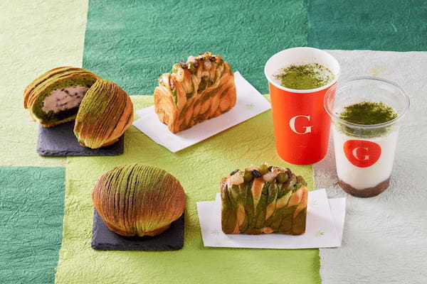都内に4店舗を展開するアーバンテイストなカフェ「ジージーコー」で、春の抹茶商品「抹茶づくし」を発売