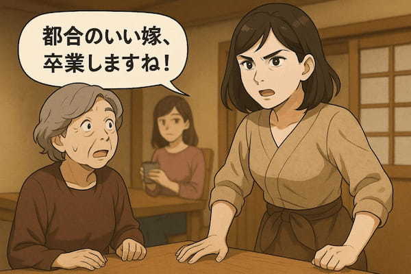 “都合のいい嫁”卒業宣言!家族がザワついた鬼嫁の逆襲