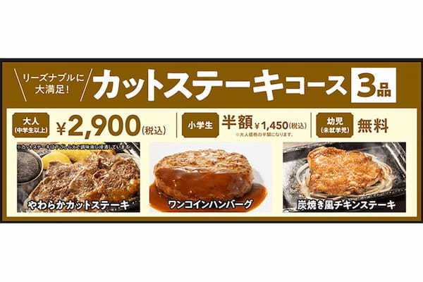 ステーキガスト、27日限定で「ステーキ食べ放題」を開催　気になる価格は…