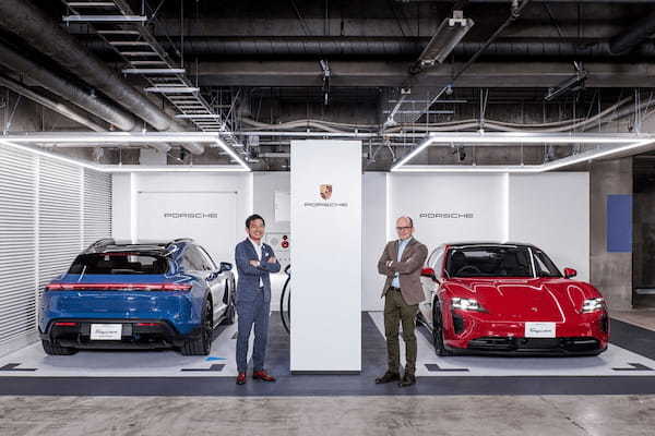 ポルシェ　アウディ、フォルクスワーゲンが利用できる急速充電器をヒルトン東京に設置