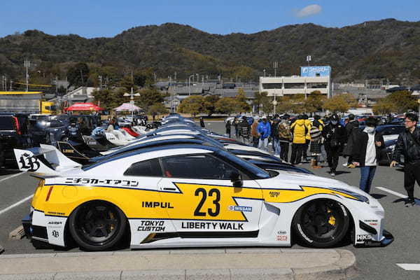 「GT-R」が230台も集結! R35オーナーのための交流イベント「R35 GT-R祭 2024」に潜入!