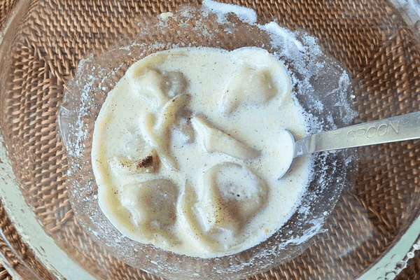 水餃子のみそクリームパスタ風・みそ