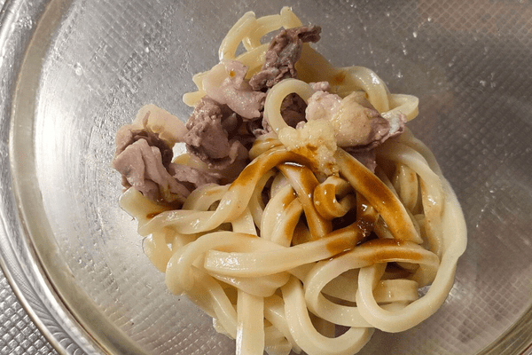 濃厚油そば風豚うどん・調味料