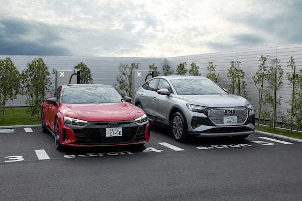 業界初導入! アウディ、パワーエックス社の蓄電池型超急速EV充電器を「アウディ八王子」に設置