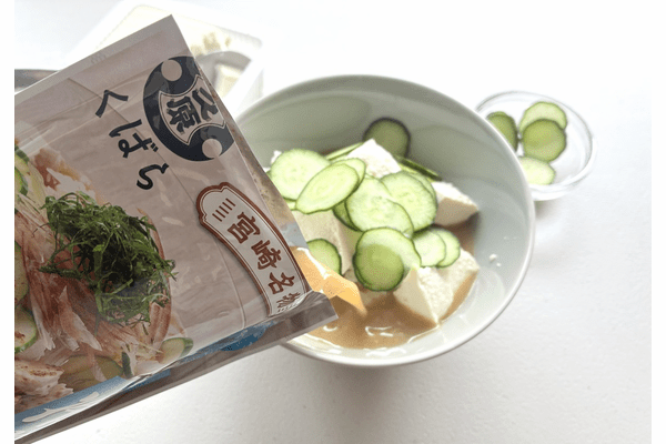 久原「あごだしとごま香る冷や汁」