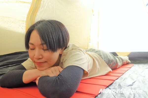 畳の寝心地で癒される!モンベルのタタミパッドはキャンプツーリングにも最適
