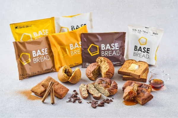 完全栄養パン「BASE BREAD」・完全栄養クッキー「BASE Cookies」、中部・中四国・九州・沖縄地区のローソンにて、2023年3月28日(火)より販売開始！