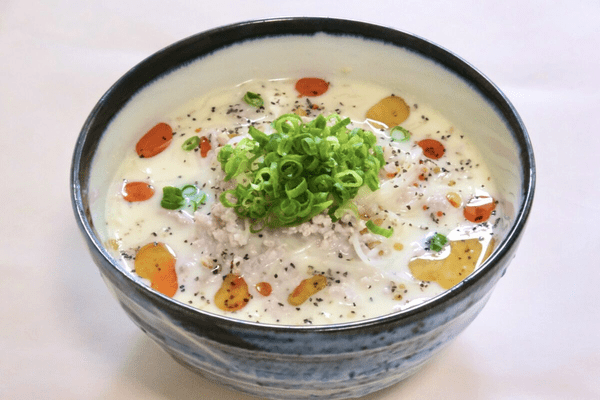 ソレダメ！　冷やし豆乳坦々そうめん