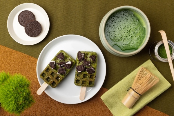 【抹茶好き必見】京の味覚お濃茶がワッフルに!「とろ~り」or「ひんやり」あなたはどっち派?|京都 嵐山の京ワッフル専門店が手がける、贅沢宇治抹茶フレーバー|5/17(水)~販売開始