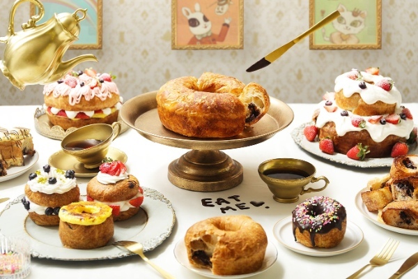 「世にもおいしいロリポップ」「世にもおいしい檸檬ケーキ」「世にもおいしい白桃パフェ」「世にもおいしいヨーグルトパフェ」