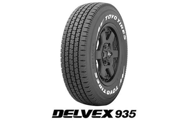 トーヨー　商用車向けホワイトレタータイヤ「DELVEX 935」を投入