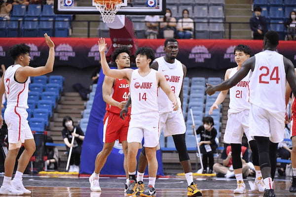 【大学バスケ】男子大学選手エキシビションマッチ/ 日本学生選抜がU22日本代表に勝利する