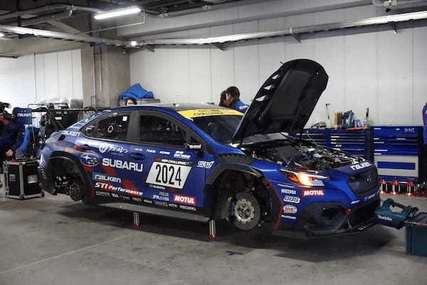 スバル　ニュルブルクリンク24時間レース2024シェイクダウン「24年はなんとしても勝って帰ってきます」
