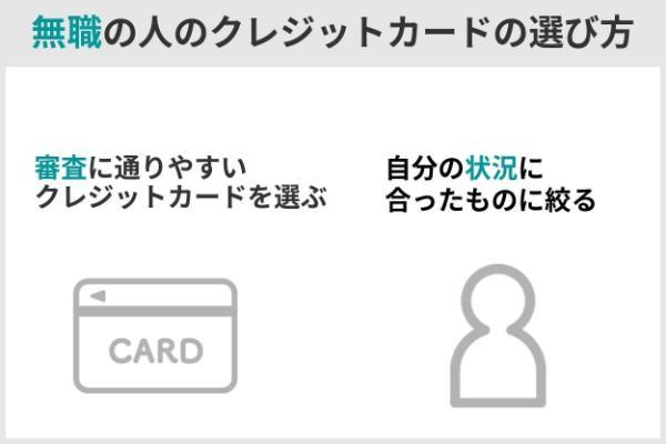 無職でもクレジットカードを作る方法は？