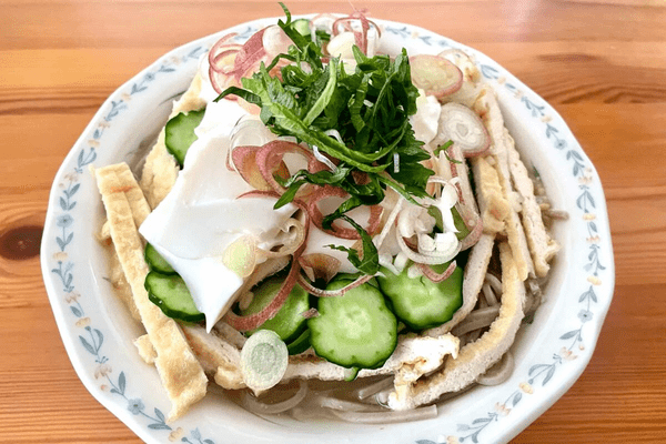 簡単冷や汁蕎麦