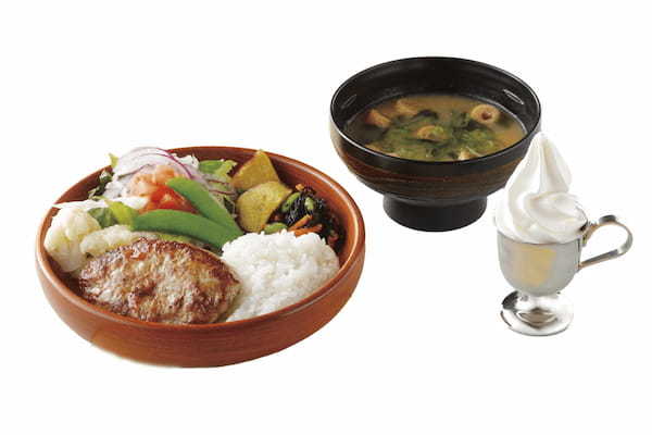 びっくりドンキーのいろどりセットがパワーアップ！3月1日（水）から野菜が増えて11種類に！単品での注文も可能に。