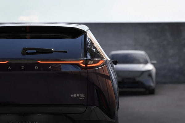 マツダ新型電動クロスオーバーSUV「EZ-60」公開!長安汽車協業でBEV&PHEVを展開、年内に中国で発売予定