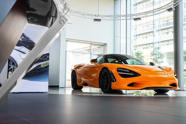 4月にグローバルローンチを果たしたマクラーレン『750S』が日本初公開！