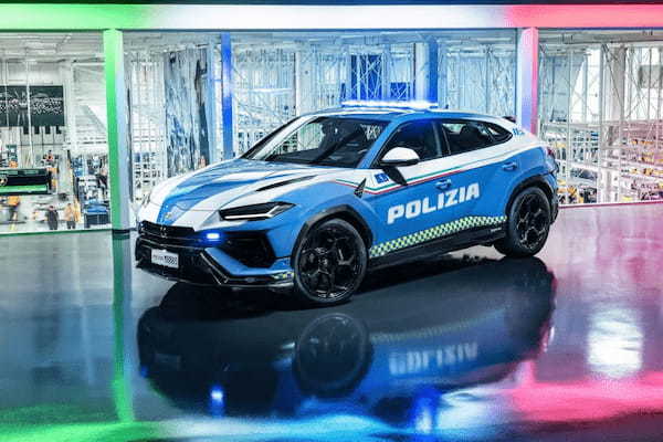 追跡されたら､絶対に逃げ切れない!? イタリア国家警察､「ウラカン」に続き｢ランボルギーニ･ウルス･ペルフォルマンテ｣を採用！