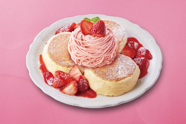 アメリカの老舗パンケーキカフェ 「オリジナルパンケーキハウス」 チョコレート&ストロベリー の新作パンケーキ3種を 2月1日(水)より期間限定販売