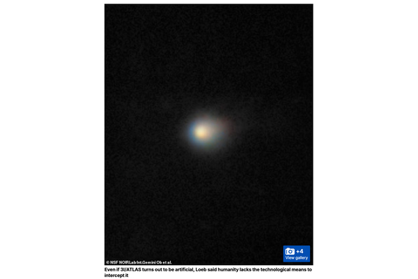 恒星間天体「3I/ATLAS」は“エイリアンの探査機”か？ハーバード大教授が警告する「地球到達」の具体的な時期とはの画像2