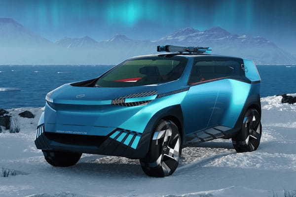 日産がジャパンモビリティショー2023に出展するEVコンセプトカーの第2弾「ハイパーアドベンチャー」をデジタルモデルで先行公開