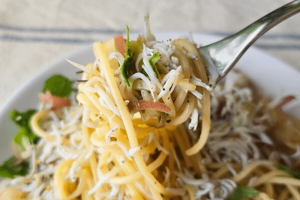 しらすパスタ・実食