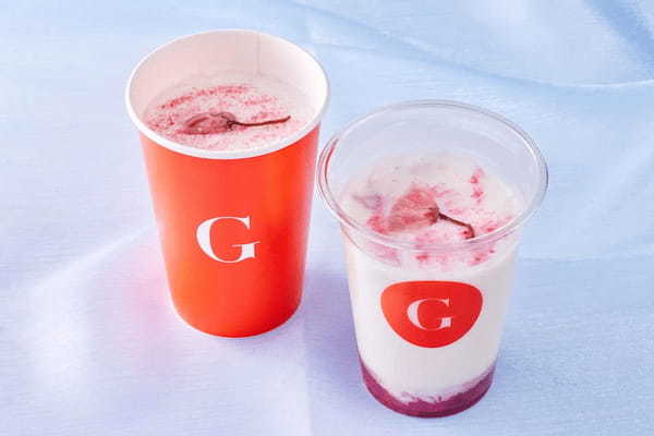 都内に4店舗を展開するアーバンテイストなカフェ「ジージーコー」で、春商品「お花見日和」を発売