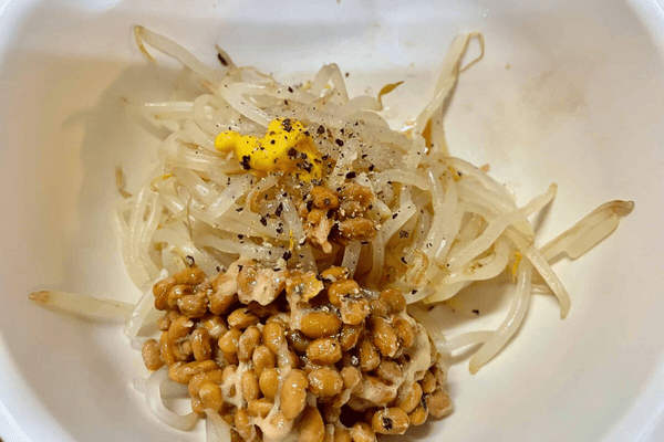 納豆無限塩もやし