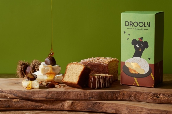 昨年大好評のマロン × チーズwithハニーのハーモニーが再び！【DROOLY(ドローリー)】から、「パウンドケーキ」「フィナンシェ」〔マロン＆カマンベールwithハニー〕を季節限定で再登場！