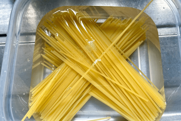 やけくそ塩納豆パスタ
