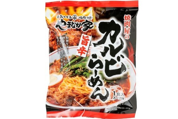 【焼肉冷麺やまなか家】発売1ヶ月で10000食越えの大ヒットで大量産中！旨さ直撃！焼肉屋の旨辛『カルビらーめん』新発売！