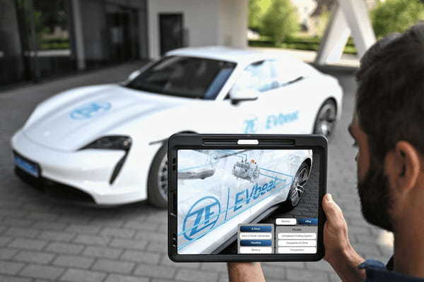 ZFのコンセプトカー「EV beat」に超小型軽量の800Vドライブトレインを搭載