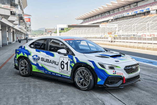 【スーパー耐久2024】SUBARU　WRX S4は新技術にフォーカスした開発車両で参戦