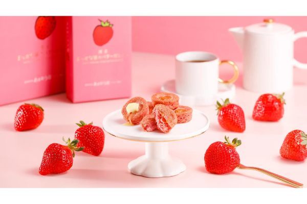 春のご挨拶やティータイムにおすすめ!博多まっかな苺から「博多まっかな苺のバターガレット」がリニューアル新発売いたします。