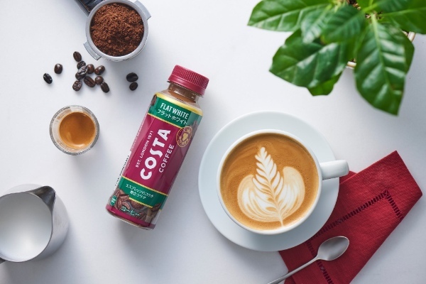 カフェブランド「コスタコーヒー」がPETボトルコーヒーをリニューアル 芳醇なエスプレッソが際立つ「コスタコーヒー」の定番メニュー「コスタコーヒー フラットホワイト」が新登場 3月13日（月）発売開始