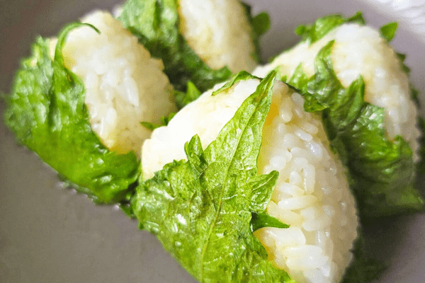 しょうゆづけ大葉おにぎり・実食