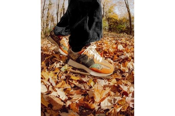 カモ柄が目を引く！NEW BALANCE×atmos MS327ART“Realtree CAMO”のスニーカー登場