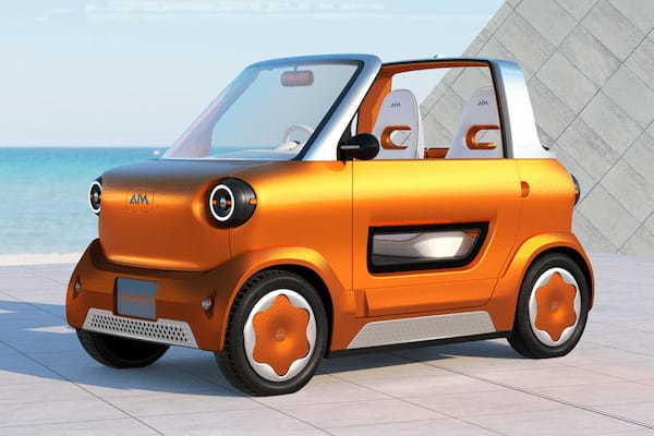 AIM、2025年発売予定の超小型モビリティ「AIM EV MICRO 01」を初公開。「JAPAN MOBILITY SHOW 2023」に出展