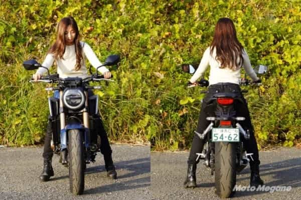 400クラスの車格で95馬力！ CB650Rにバイク女子が試乗