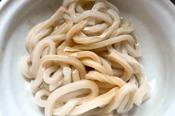 爆速バター釜玉うどん